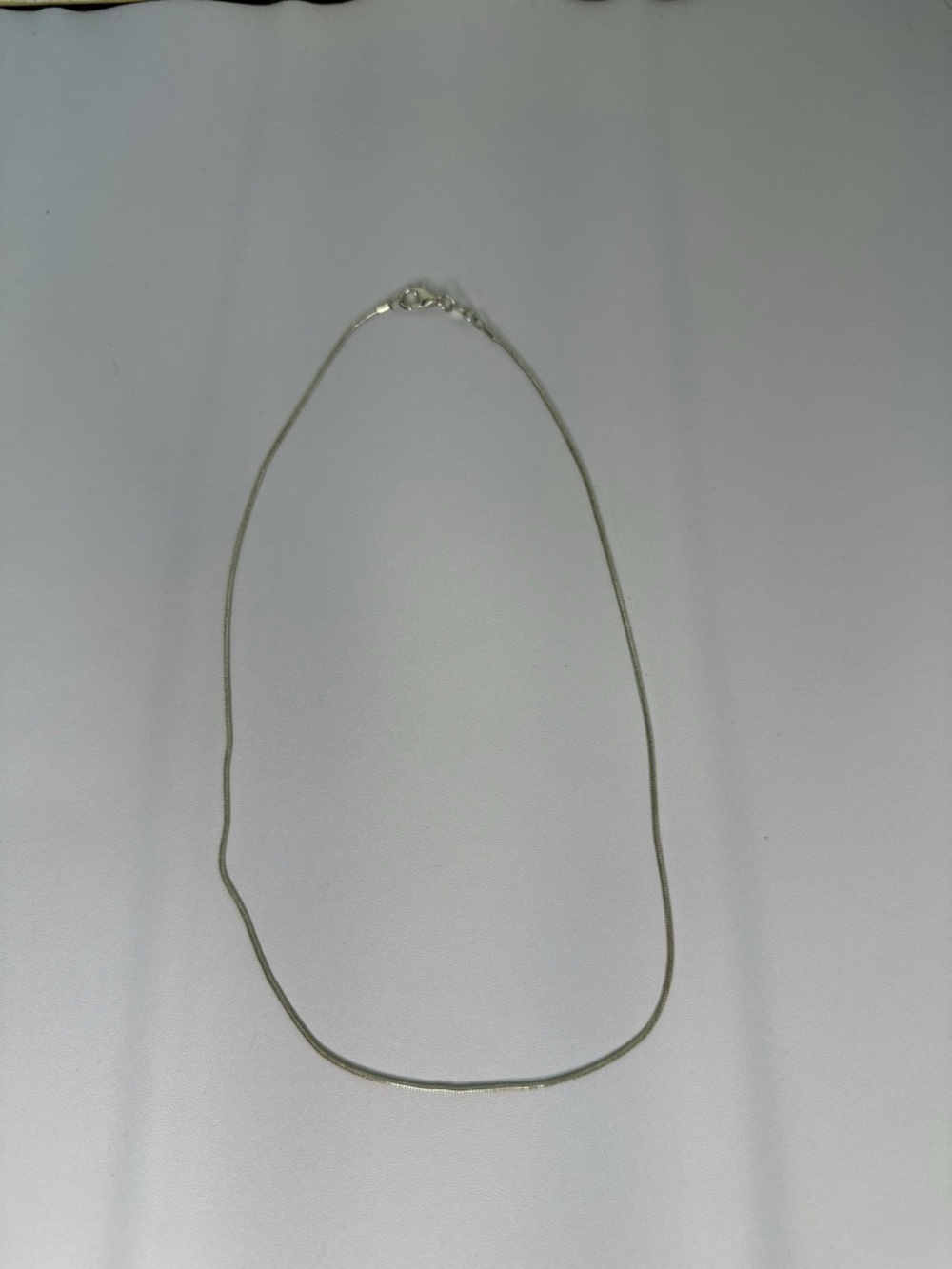 Silver Herringbone Chain Necklace and chunky bracelet - Women Jewelry